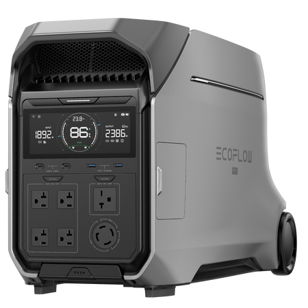 EcoFlow　DELTA Pro 3　容量4096Wh/高出力3600W/リン酸鉄リチウムイオン電池