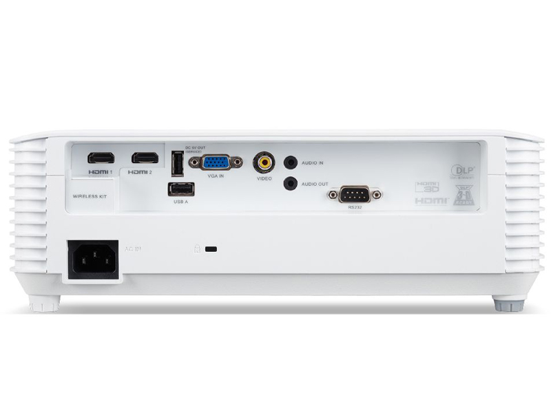 DLPプロジェクター(WXGA (1280×800)/4500 ANSI lm/HDMI 1.4a/3D対応/2.7kg/2年間保証)