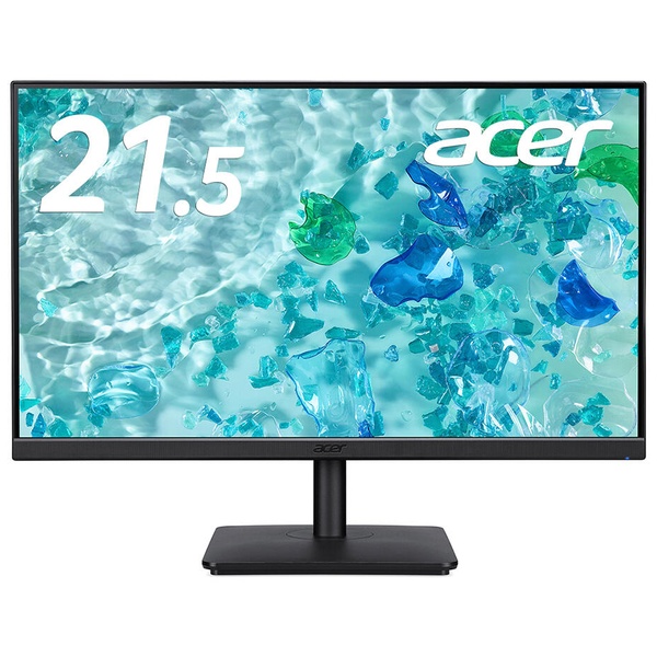 5年フル保証 液晶ディスプレイ (21.5型/1920×1080/HDMI、DisplayPort、ミニD-Sub/ブラック/スピーカー内蔵/フルHD/IPS/250cd/4ms/非光沢/フレームレス)