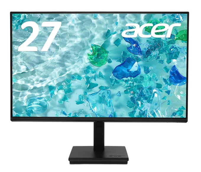 SDGs推進 (27型/2560×1440/HDMI 2.0×2、DisplayPort 1.4×1/ブラック/2W+2Wスピーカー/ゼロフレーム/IPS/非光沢/HDMIケーブル付属/3年保証/環境配慮モデル)