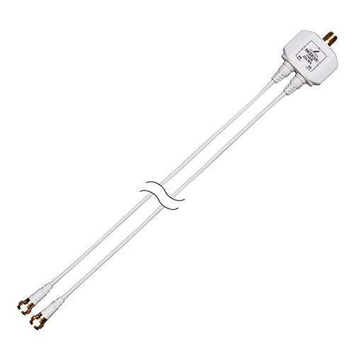 2分配器 出力ケーブル付[2K・4K・8K対応]