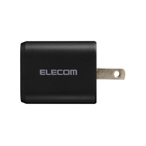 AC充電器/USB充電器/USB Power Delivery対応/45W/Type-C×1/スイングプラグ/C-Cケーブル付属/1.5m/ブラック