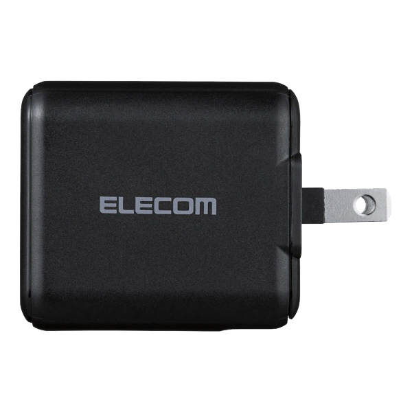 ノートPC用ACアダプター/USB充電器/USB Power Delivery認証/30W/USB-C1ポート/スイングプラグ/ブラック