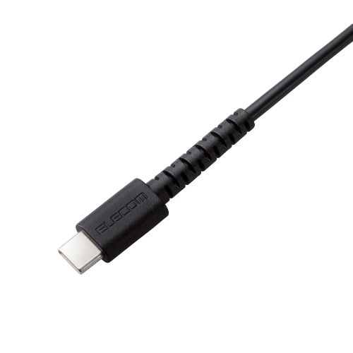 ノートPC用ACアダプター/Type-C/USB Power Delivery対応/45W/ケーブル一体型/1.8m/ブラック