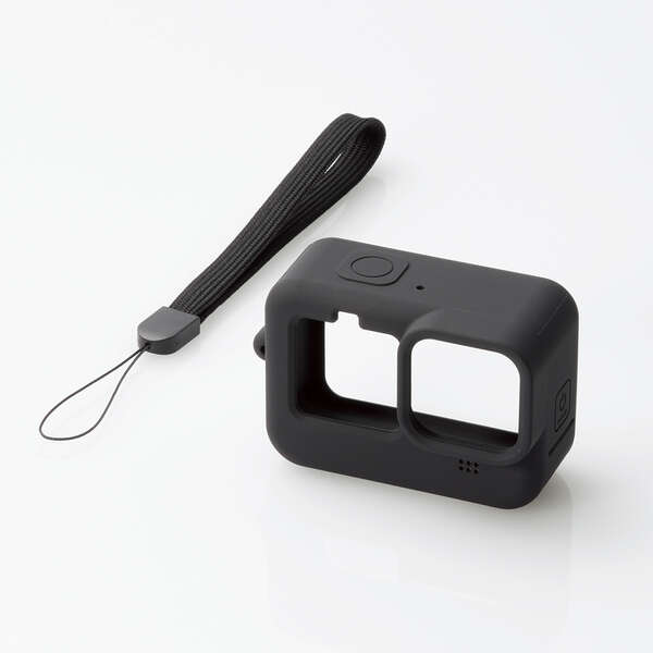 アクションカメラ用アクセサリ/シリコンケース/GoPro HERO9 Black/ブラック