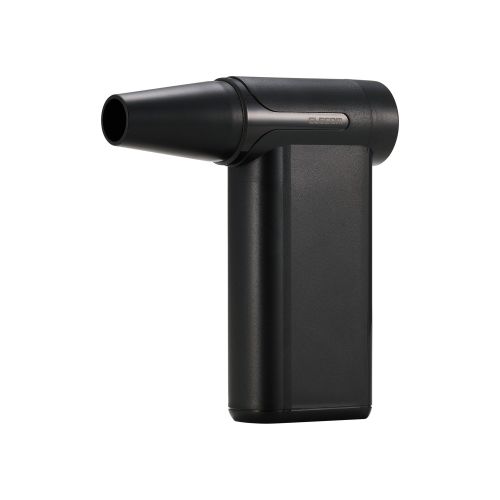 電動エアダスター/ハイパワー/コンパクト/8段階調整/デジタルインジケータ-/ブラック