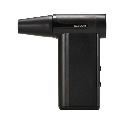 電動エアダスター/ハイパワー/コンパクト/8段階調整/デジタルインジケータ-/ブラック