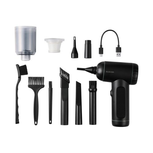 電動エアダスター/2WAY/掃除/LED/スタンダード/ブラック