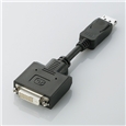 DisplayPort-DVI変換アダプタ/ディスプレイポートオス-DVI D24pinメス
