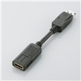 DisplayPort-HDMI変換アダプタ/ディスプレイポートオス-HDMIメス