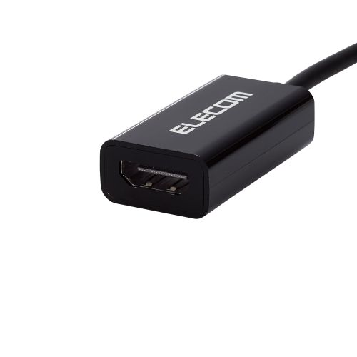 HDMIキャプチャユニット/HDMI非認証/USB-A変換アダプタ付属/ブラック