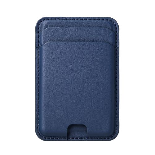スマホカードケース/MAGKEEP/軽量/スリム/2枚収納/ネイビー
