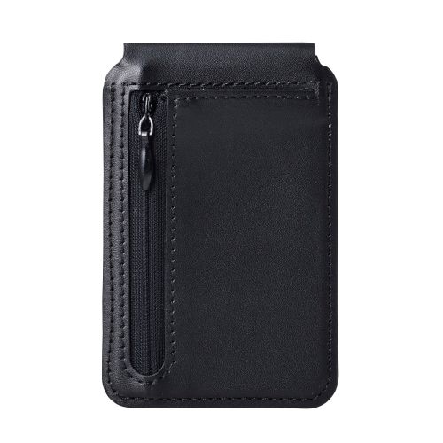 スマホスタンド/MAGKEEP/ミニウォレット/ポケット付き/薄型/動画視聴/ブラック