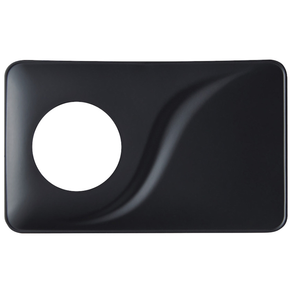 AirTag用アクセサリ/カード型ハードバンパー/ブラック