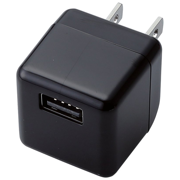 デジタルオーディオプレーヤー用AC充電器/Cube/1.8A/ブラック