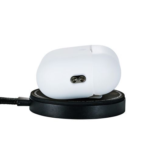 AirPods Pro 3対応シリコンケース/カラビナ付/クリア