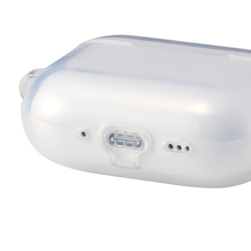 AirPods Pro 3対応ソフトケース/カラビナ付/クリア