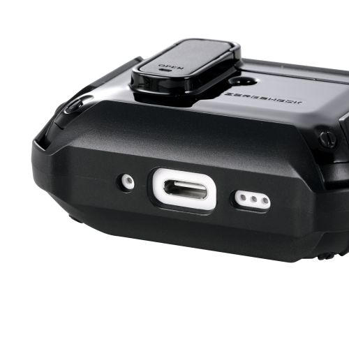 AirPods Pro 3対応ZEROSHOCK Lockケース/カラビナ付/ブラック