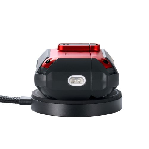 AirPods Pro 3対応ZEROSHOCK Lockケース/カラビナ付/レッド