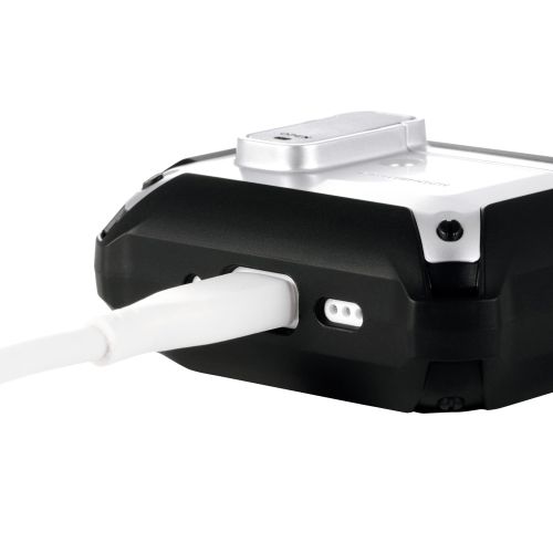 AirPods Pro 3対応ZEROSHOCK Lockケース/カラビナ付/シルバー