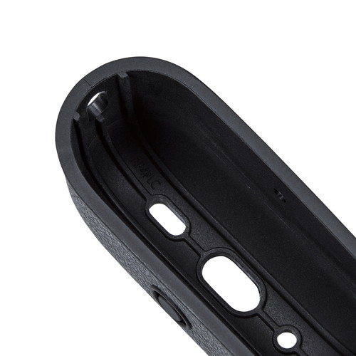 AirPods Pro 第2世代対応アクセサリ/ソフトレザーケース/カラビナ付き/ブラック