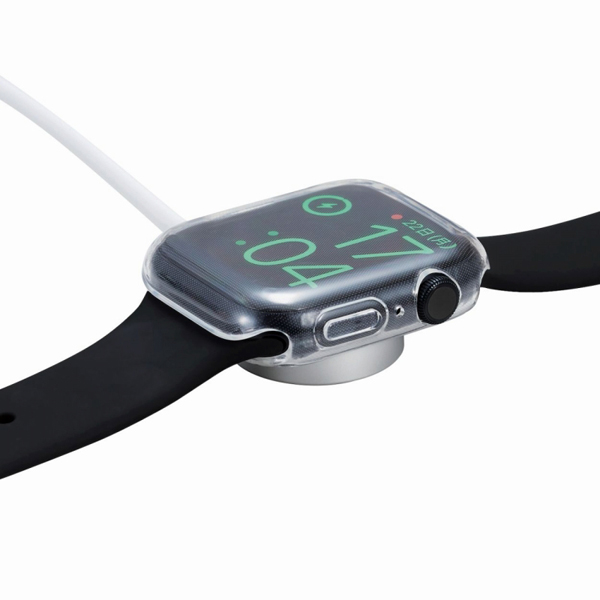 Apple Watch series7 45mm用フルカバーケース/ソフト/クリア