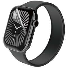 Apple Watch 46mm用フィルム/衝撃吸収/スーパーAR/超透明/防指紋/貼付ツール付
