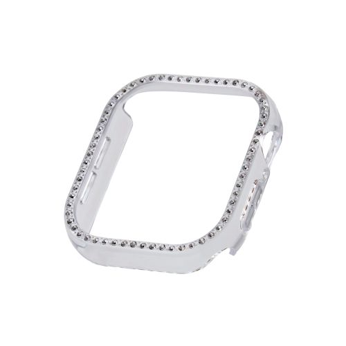 Apple Watch 42mm/ハードバンパー/&me/ストーン付/クリア