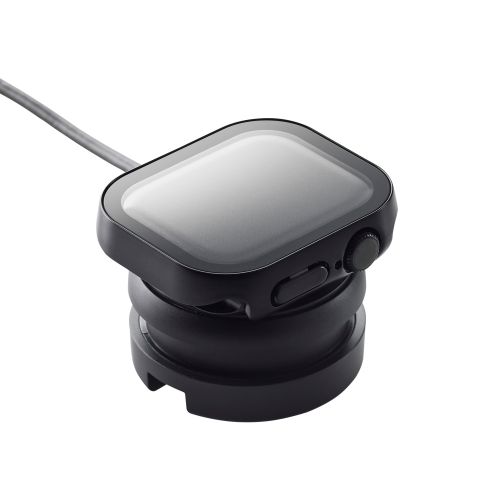 Apple Watch 42mm/フルカバーケース/プレミアムガラス/高透明/防水/ブラック