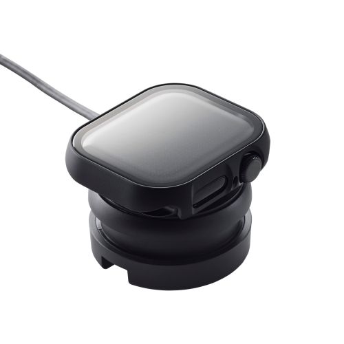 Apple Watch 42mm/フルカバーケース/プレミアムガラス/ゴリラ/高透明/ブラック
