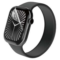 Apple Watch 42mm用フィルム/衝撃吸収/傷リペア/防指紋/貼付ツール付