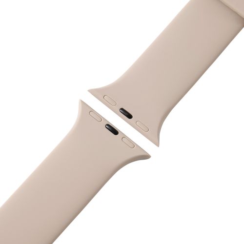 Apple Watch 49/45/44/42mm/バンド/シリコン/TOUGH SLIM/ベージュ