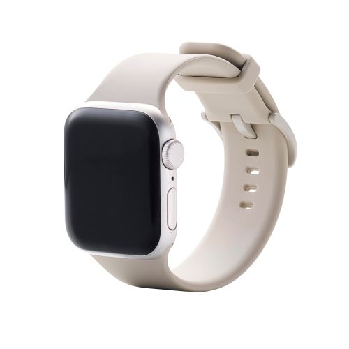 Apple Watch 49/45/44/42mm/バンド/シリコン/TOUGH SLIM/ベージュ