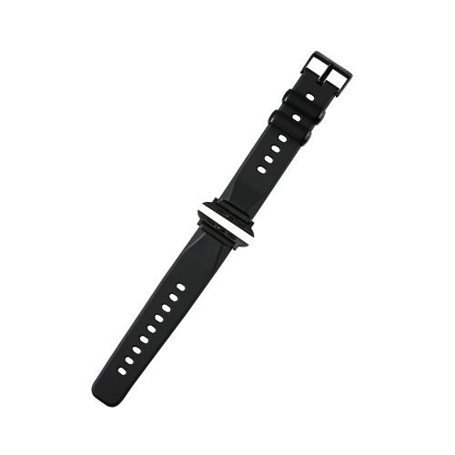 Apple Watch 49/45/44/42mm/バンド/TPU/ZEROSHOCK/ブラック