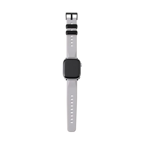 Apple Watch 49/45/44/42mm/バンド/TPU/ZEROSHOCK/グレー