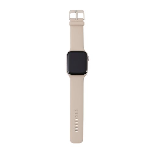 Apple Watch 41/40/38mm/バンド/シリコン/TOUGH SLIM/ベージュ