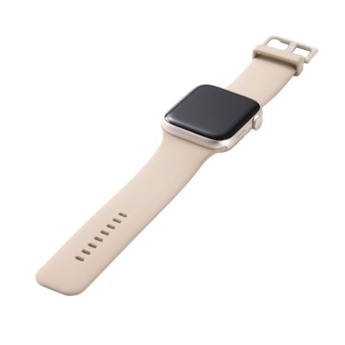 Apple Watch 41/40/38mm/バンド/シリコン/TOUGH SLIM/ベージュ