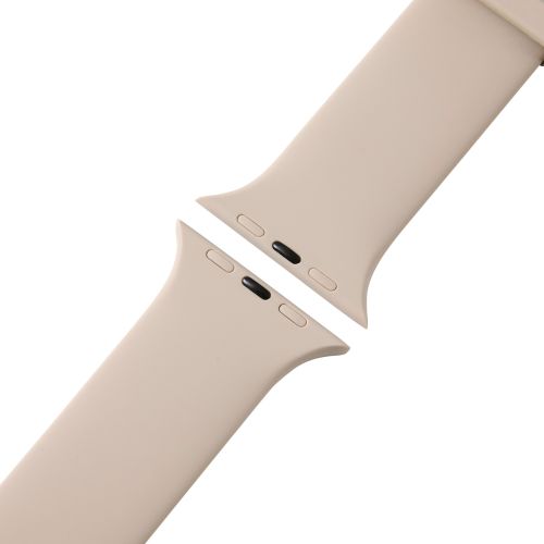 Apple Watch 41/40/38mm/バンド/シリコン/TOUGH SLIM/ベージュ