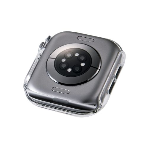 Apple Watch 42mm/フルカバーケース/プレミアムガラス/高透明/クリア