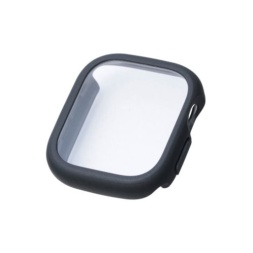 Apple Watch 42mm/フルカバーケース/TOUGHSLIM/プレミアムガラス/高透明/ブラック