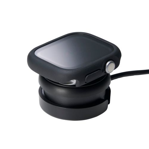 Apple Watch 42mm/フルカバーケース/TOUGHSLIM/プレミアムガラス/高透明/ブラック