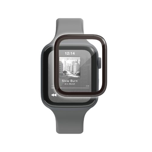 Apple Watch 44mm/フルカバーガラスフィルム/高透明/極薄/治具付