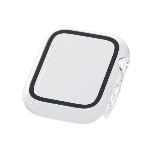 Apple Watch 40mm/フルカバーケース/プレミアムガラス/高透明/クリア