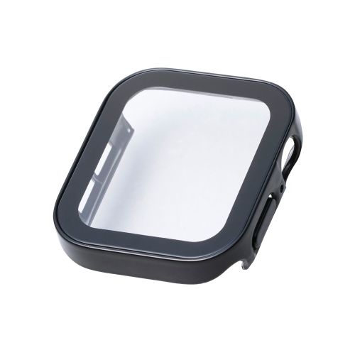 Apple Watch 40mm/フルカバーケース/プレミアムガラス/高透明/防水/ブラック