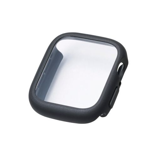 Apple Watch 40mm/フルカバーケース/TOUGHSLIM/プレミアムガラス/高透明/ブラック