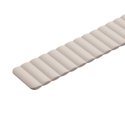 Apple Watch 41/40/38mm用バンド/マグネット/シリコン/ベージュ