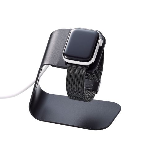 Apple Watch 41/40/38mm用バンド/ステンレス/ミラネーゼ/ブラック