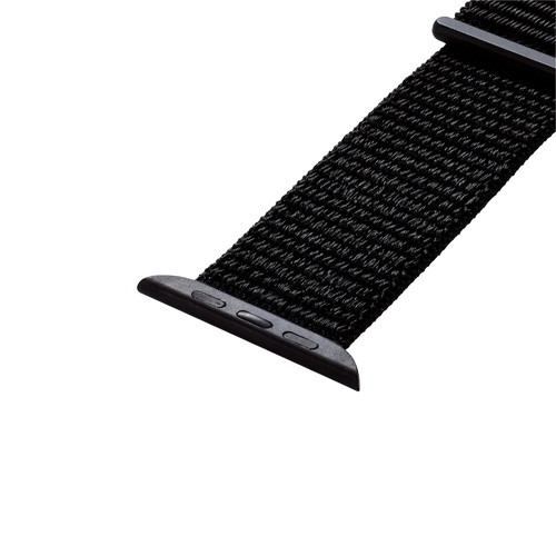 Apple Watch 49/45/44/42mm用バンド/ファブリック/ブラック