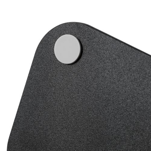 Apple Watch用アルミスタンド/縦置きタイプ/ケーブル装着可/ブラック