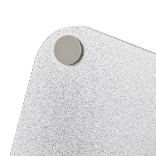 Apple Watch用アルミスタンド/縦置きタイプ/ケーブル装着可/シルバー